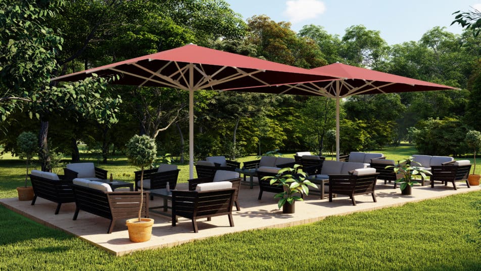 Outdoor Restaurant Umbrellas