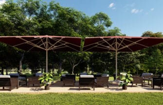Outdoor Restaurant Umbrellas