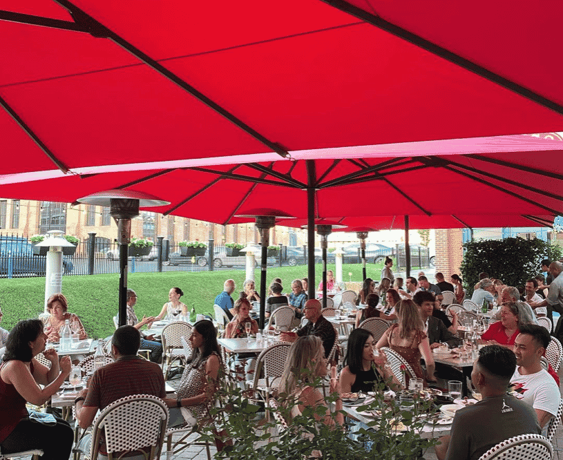 Outdoor Restaurant Umbrellas