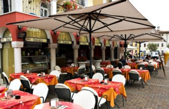 Outdoor Restaurant Umbrellas