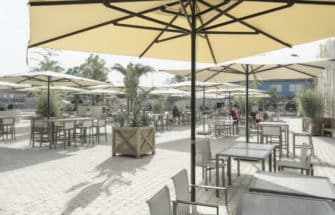 Outdoor Restaurant Umbrellas
