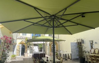 Outdoor Restaurant Umbrellas