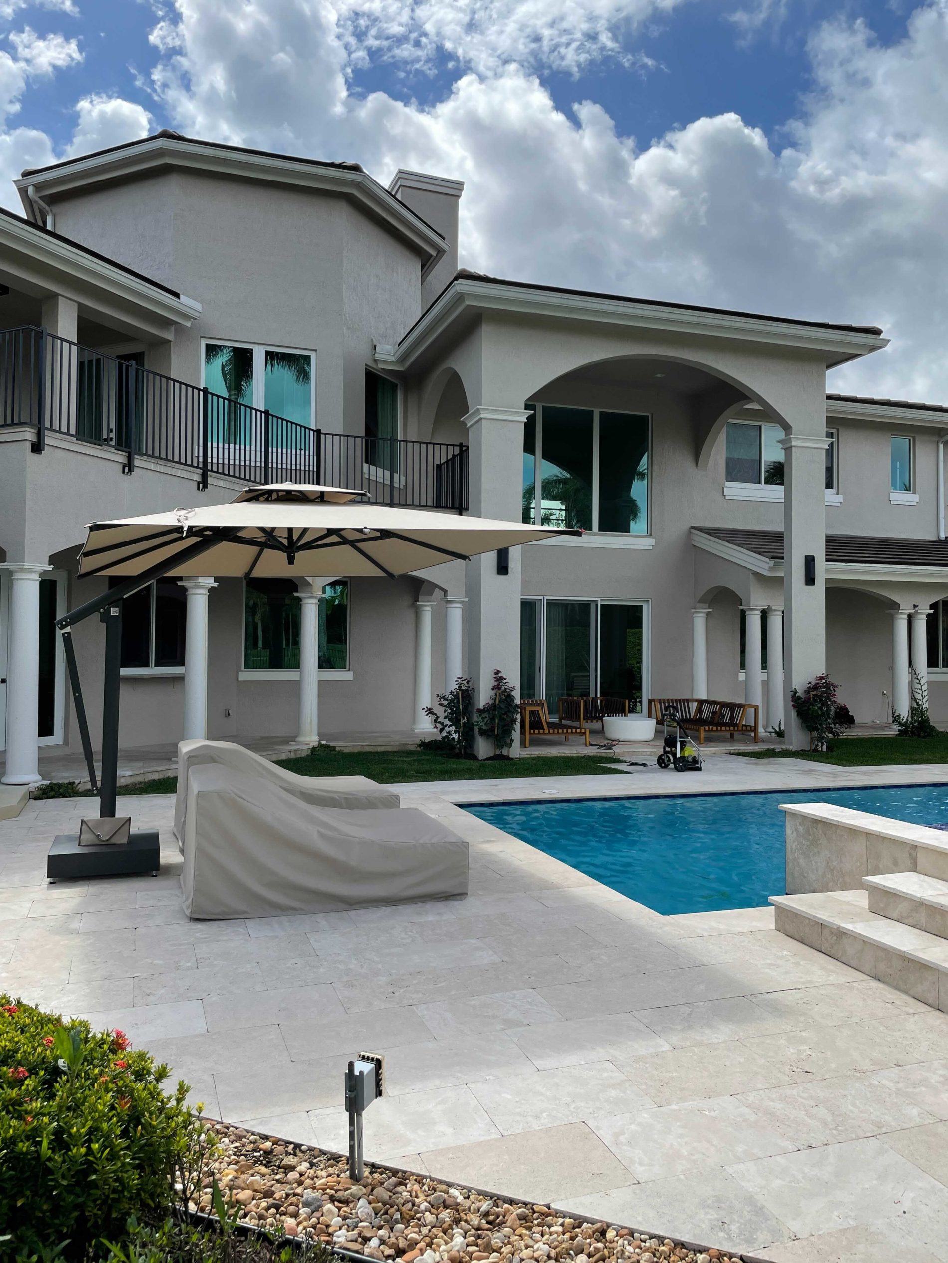 Residential Garden Umbrellas
