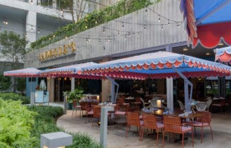 Outdoor Restaurant Umbrellas