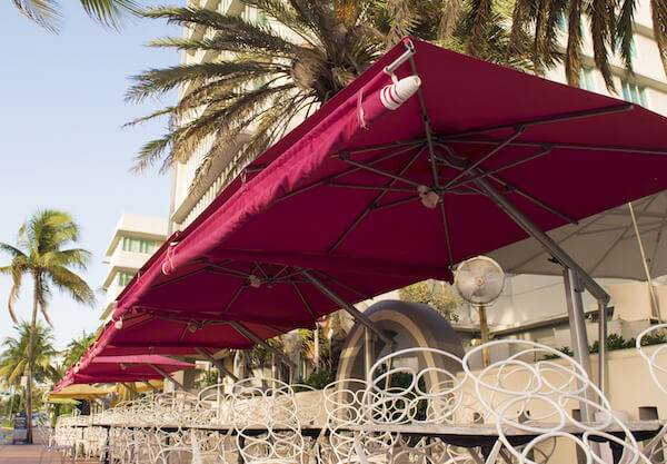 Outdoor Restaurant Umbrellas