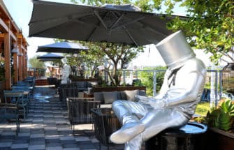 Outdoor Restaurant Umbrellas