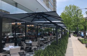 Outdoor Restaurant Umbrellas